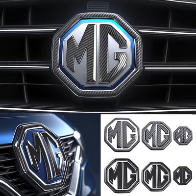 Auto Frontgrill Emblem Abdeckung Heckklappe Lenkrad Aufkleber Für Morris Garages MG ZS 5 7 6 Cyberster MG4 EV ES5 HS ONE GT