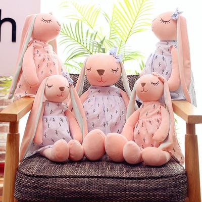 Osterhase, Plüsch, Stofftier, entzückende Kaninchenpuppe, Osterhasen-Souvenir, Frühling, festliche Tischdekoration, Ostergeschenke für Kinder