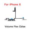 Power And Volume Button With Silent Switch  Flex Cable For iPhone X XR XS 11 12 Mini Pro Max Repair Replacement