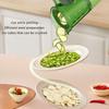 Robot da Cucina Elettrico Multifunzione per Tritare Affettare Frantumare Base Antiscivolo Parti Lavabili in Lavastoviglie Elettrodomestico da Cucina