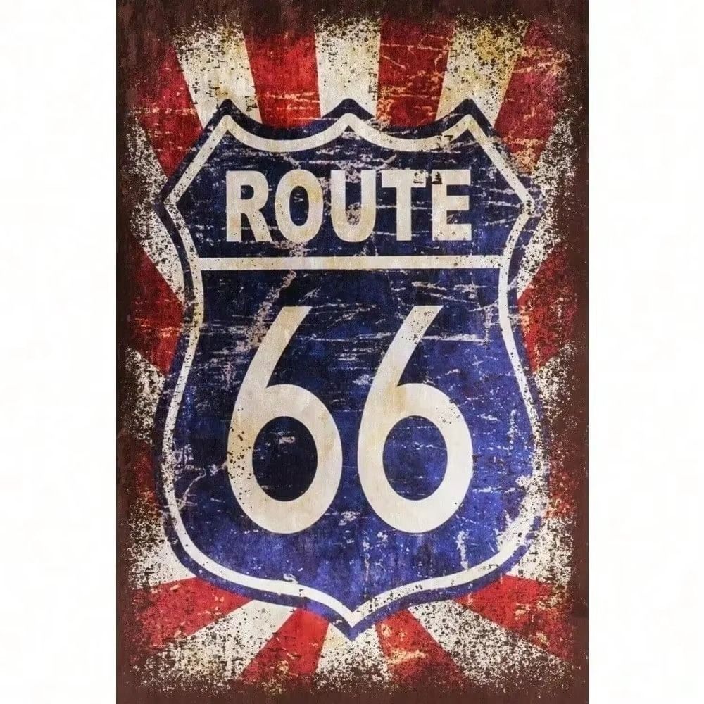 Tin Sign Retro Easter Rabbit Floral Wall Art Home Holiday Decor Metal Poster