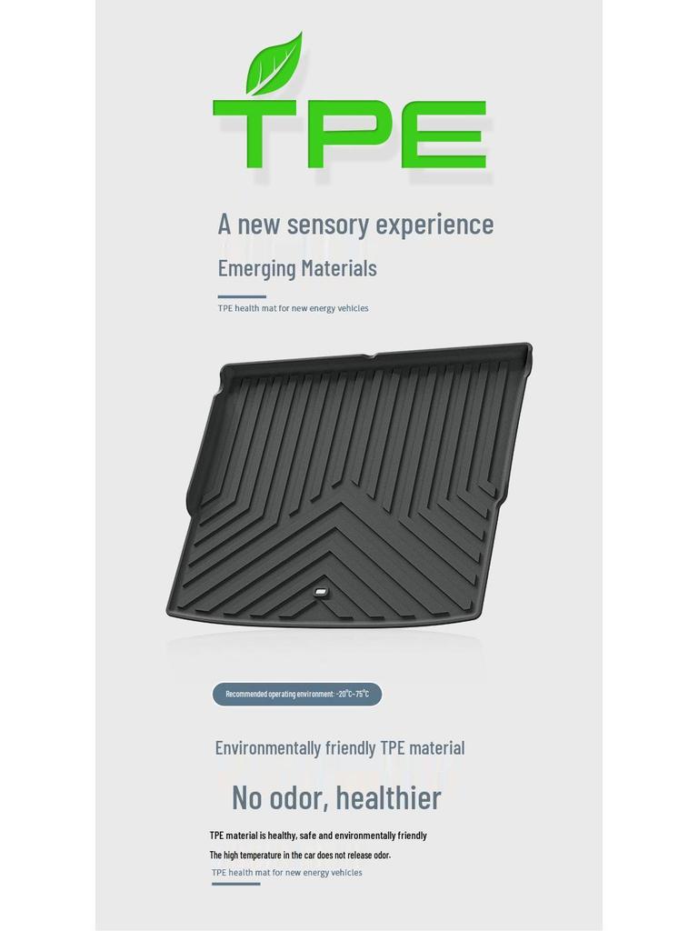 Ganzjahres-TPE Kofferraum- und Rücksitzmatten für MG ES5 - Passend für 25 Modelle