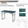 Zhongjun 1.1m Portable Folding Command Table & Chair Set