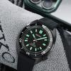 Seiko Prospe Collection Automatic Mechanical Movement Silicone Strap Watch Men's Watches Black Dial SPB335J1