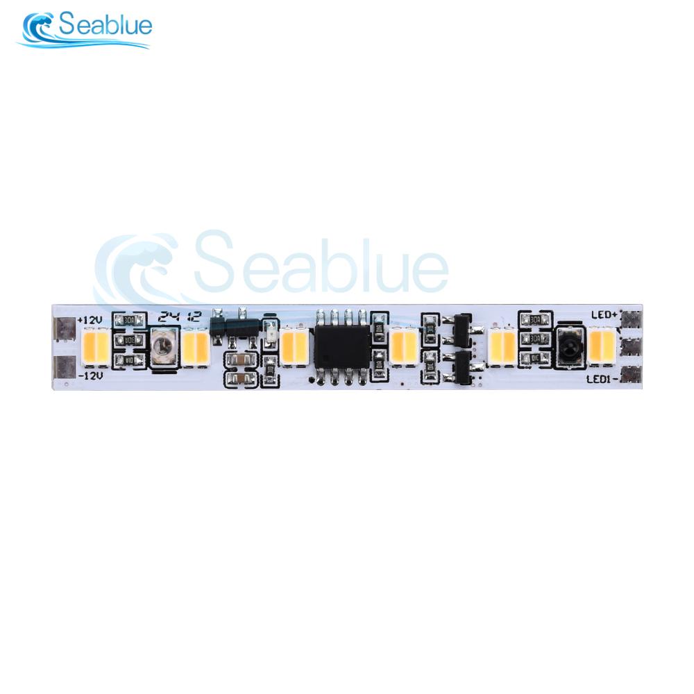 

DC 12V-24V 48W Three Color Manual Scanning Sensor Module Wardrobe Cabinet Light Infrared Induction Switch Module