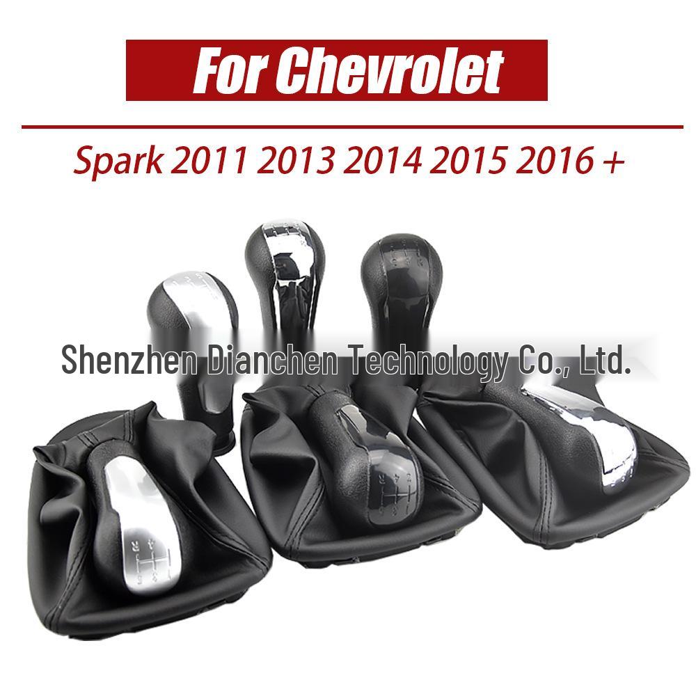 Chevrolet Spark Zwarte Versnellingspook Stofhoes