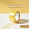 High-Viscosity Transparent Yellow Tape: Durable Sealing for Boxes and Storage.