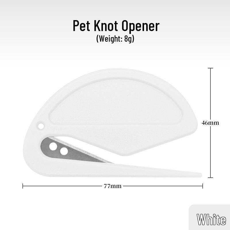 Compact Multi-Functional Plastic Mini Cutter: Envelope & Knot Opener, Paper, Box, Rope, Rubber Band Cutter, and Wire Stripper
