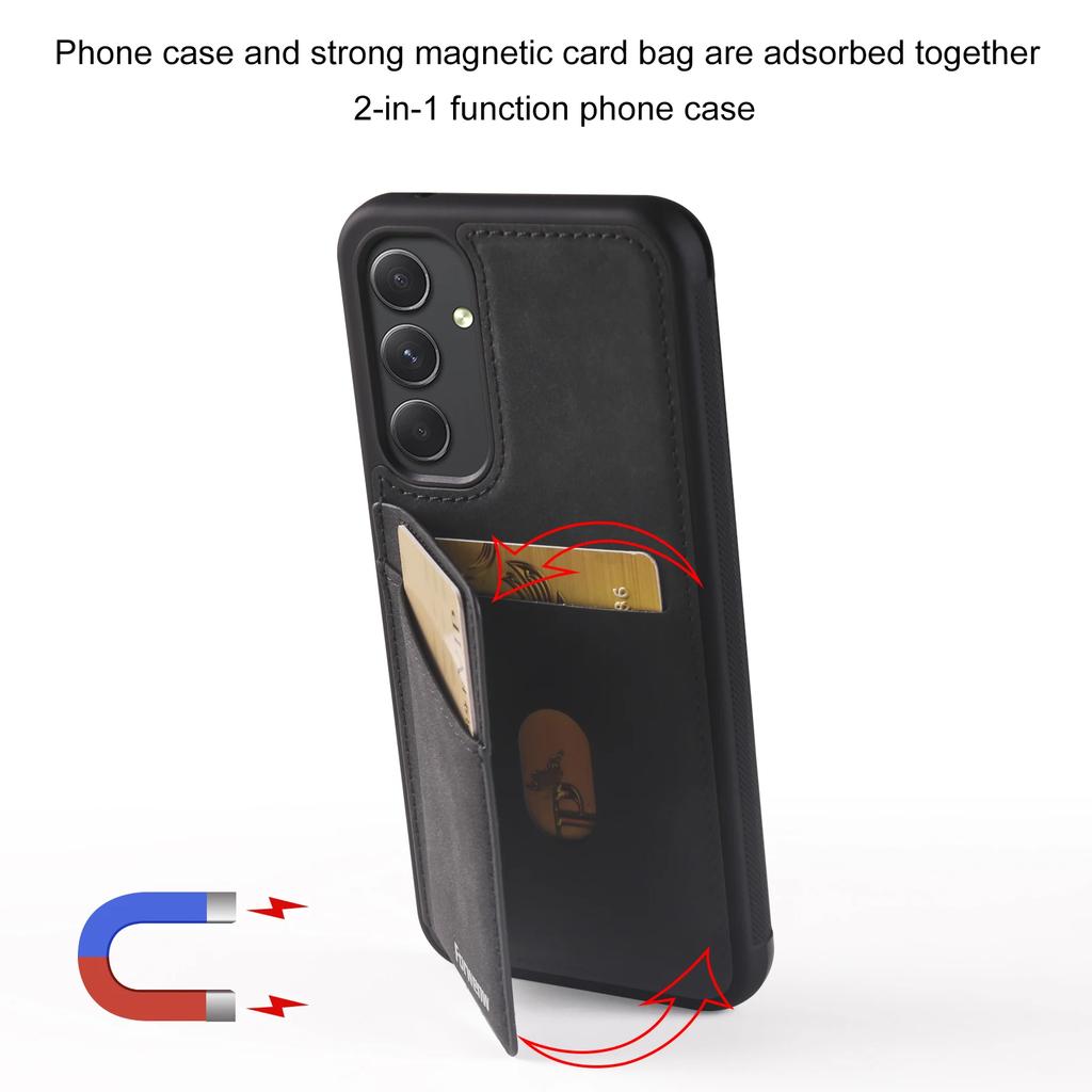 Θήκη Πορτοφολιού με Προστασία RFID για Samsung Galaxy A56 A55 A54 A36 A35 A34 A16 A15 A14 S25 Ultra Edge S24 FE S23 S21 S20 S22 Plus