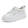 New leather little white shoes women's casual and lightweight women's shoes trendy women's single shoes breathable board shoes flat shoes