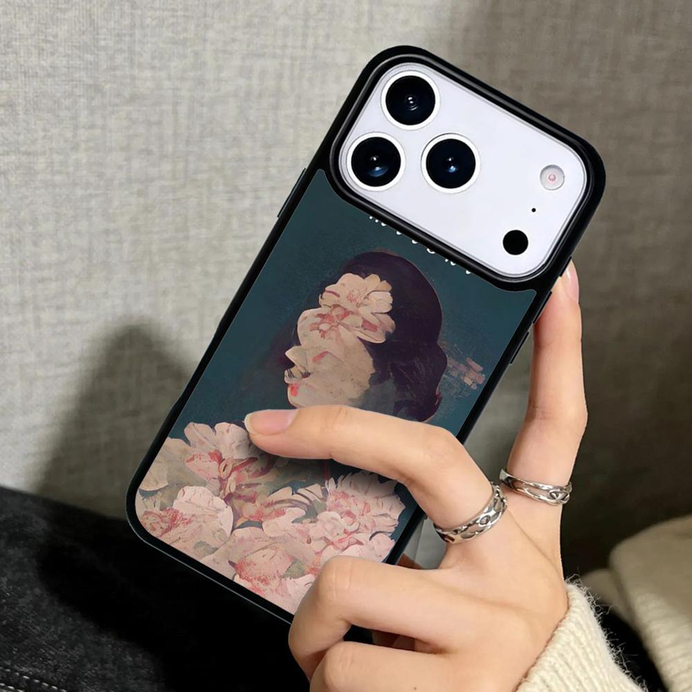 Capa Case for iPhone 17 Air 16 Pro Max 15 Plus 11 13 Mini 14 12 Back Phone Cover Singer Mitski soft