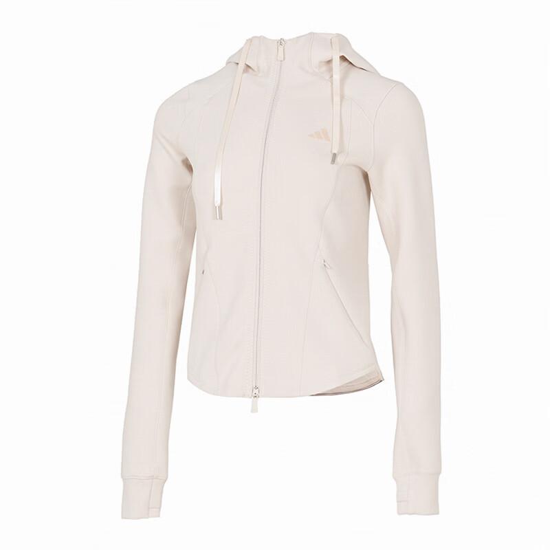 Adidas Outdoor Windproof Knitted Hooded Long Sleeve Jacket Women Jacket KH2701 S