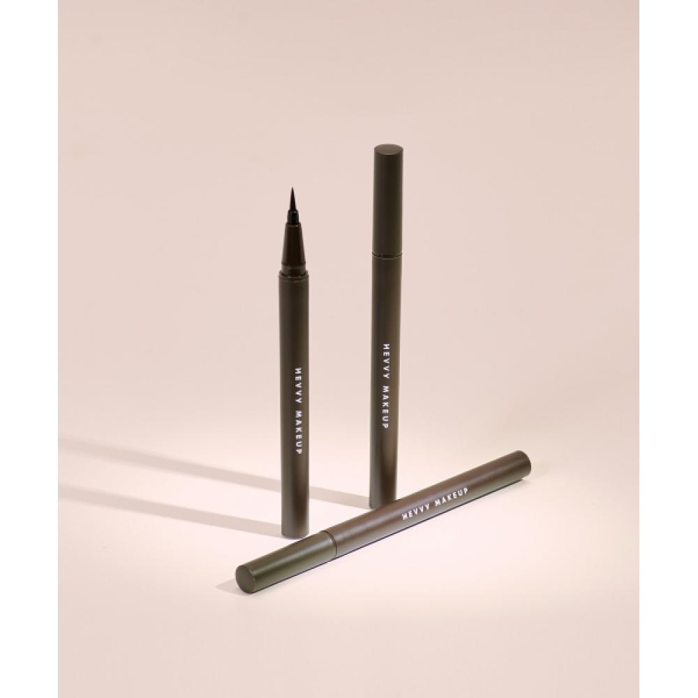 Hevvy Makeup [2pack] Define Eyes Pen Liner   Long Black Mid Brown