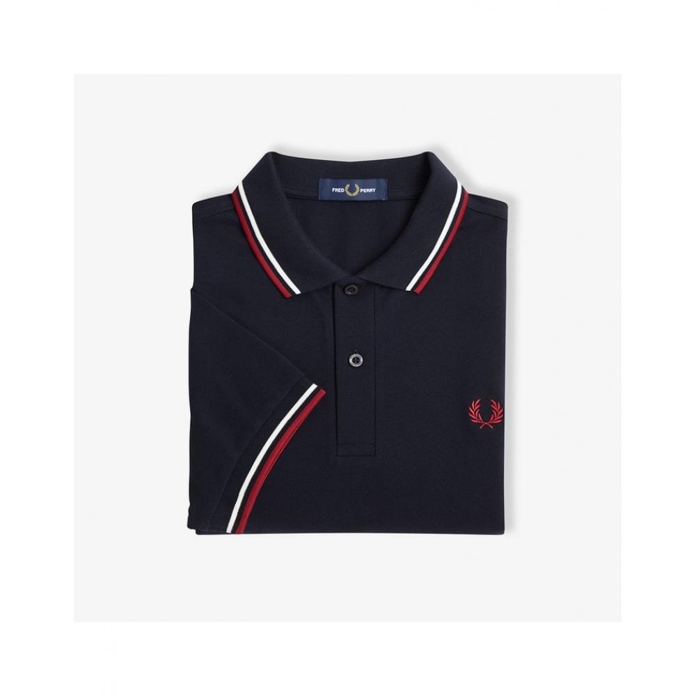 

Fred Perry Twin Tip Fred Perry Shirt T55 Afpm2413600 T55 L