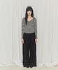 Alkialka Star Patch Wide Pants (Black)