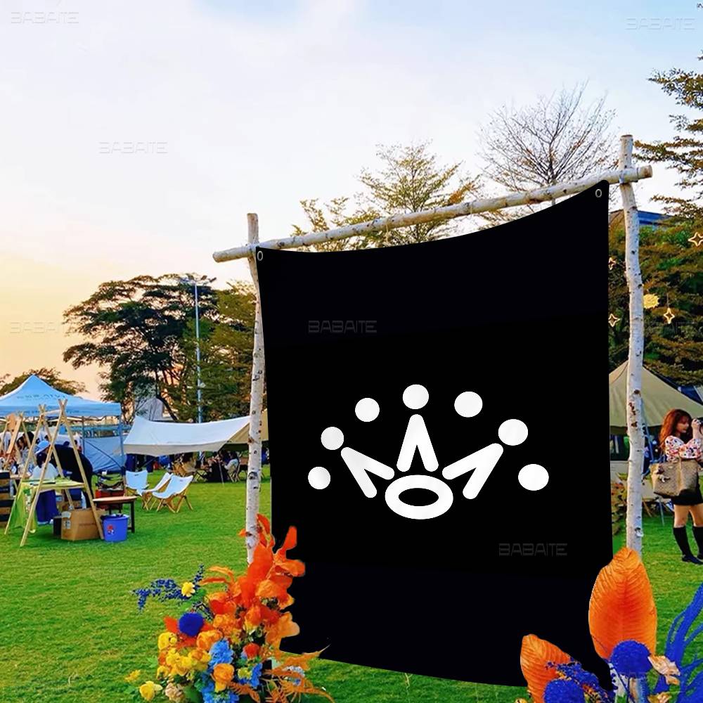 

SScotty Logo CCameron High End Quality Banner Printing Artistic Atmosphere Style Camping Flag 74x94cm(29x37in)