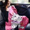 1PC Cute Cartoon Marie Cat Blanket, Seasonal Universal, Home Decoration, Throw, Blankets, Soft Flannel Throw Blanket, Versatile & Cozy for B