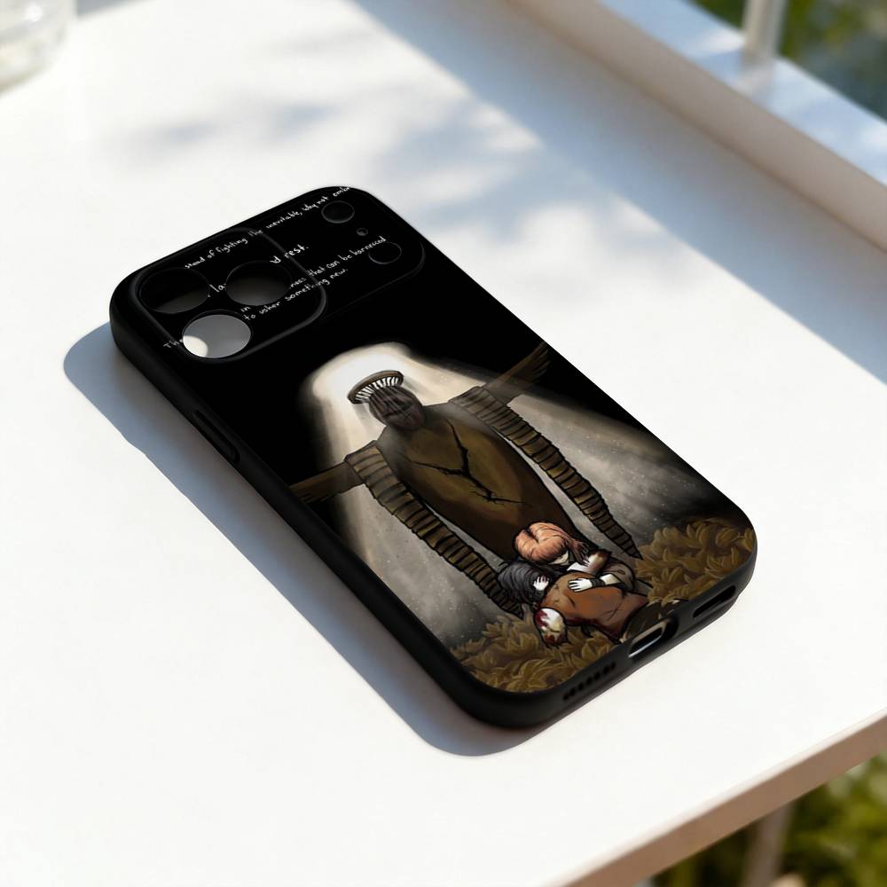 HOT F-Fear and Hunger GAME Phone Case For iPhone 17,16,15,14,13,12,11,Pro,Max,Plus,E,SE4,Air,Mini Black Soft Cover