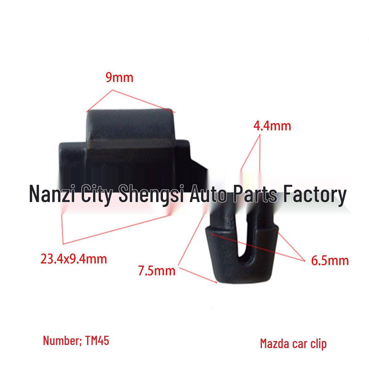 

Mazda Car Interior Door Lock Panel Clip & Buckle Set 10000 Pcs