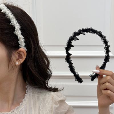 Stirnband koreanische Haarschmuck für Frauen Mädchen Band Vintage beliebt führend Mode Make-up Reifen Waschen Erwachsene Kpop Yoga neu in