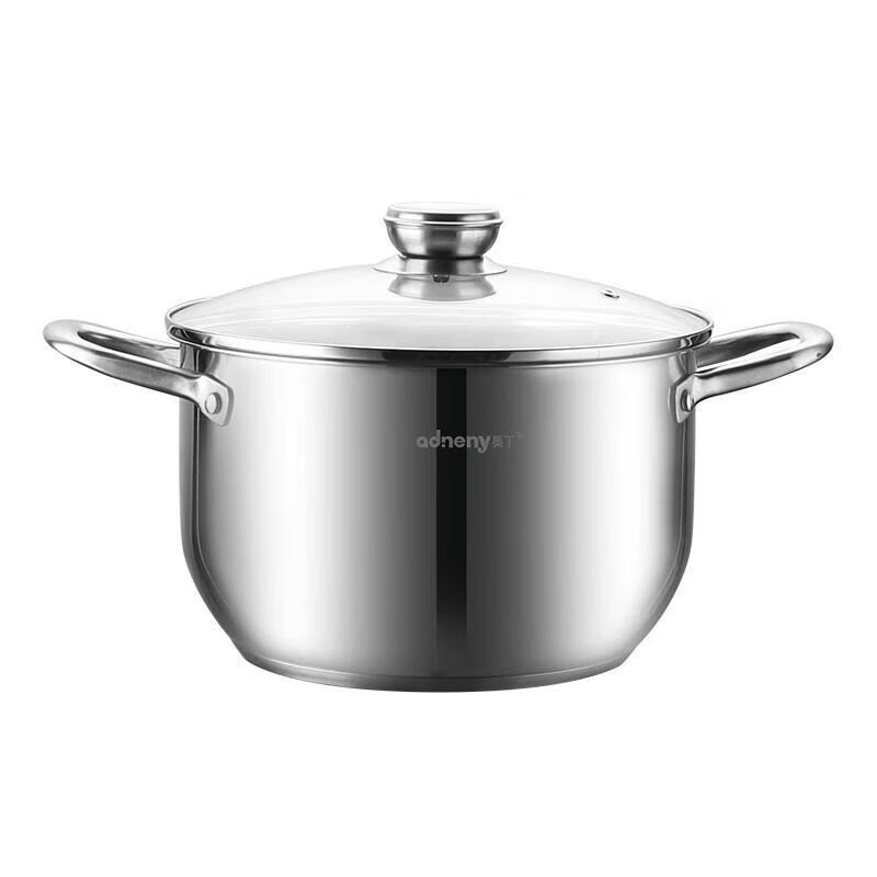 adneny 304 Stainless Steel Multi-Function Soup Pot