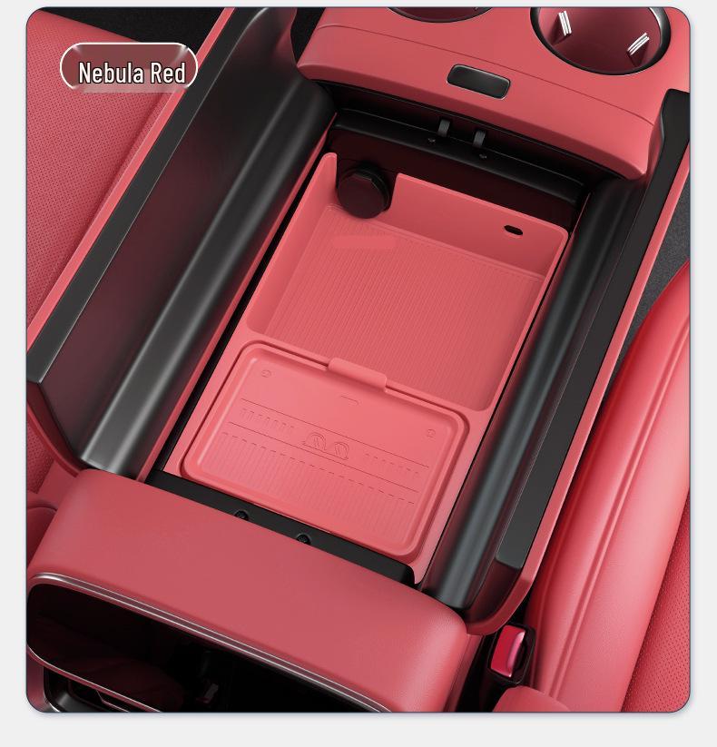 Compatible with 25 Models: AITO M8 Center Console Armrest and Lower Storage Box Accessories