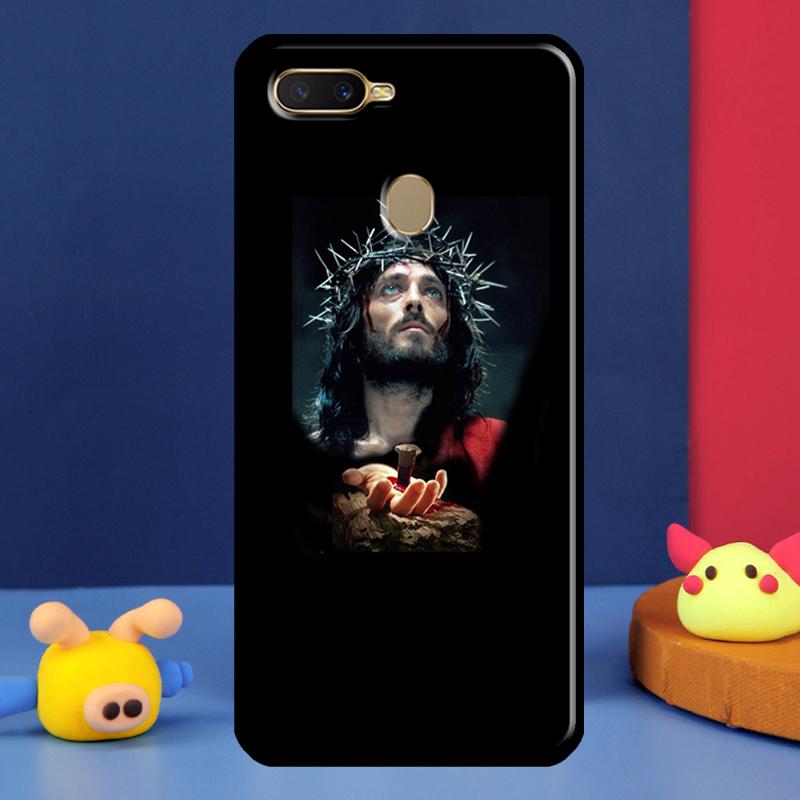 Christliches Jesus Motiv für Oppo A54 A57 S A78 A58 A98 A5 A9 A91 A15 A16 A17 A52 A72 A76 A96 A74 A94 A77 Handyhülle