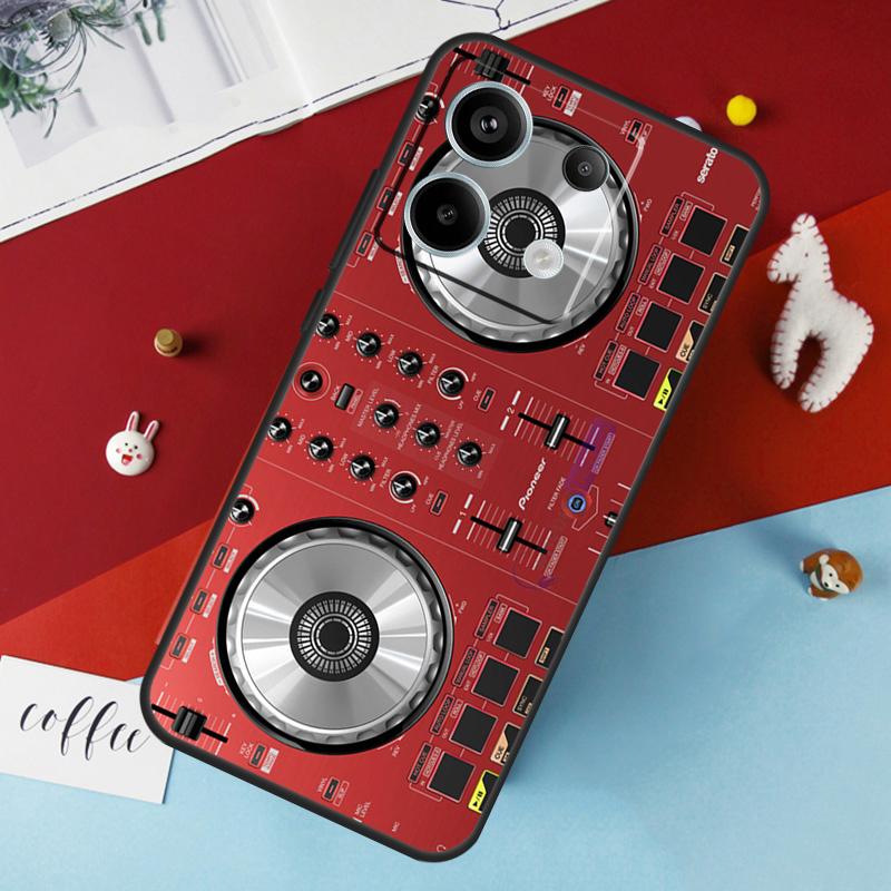 Etui na kontroler DJ mikser do muzyki elektronicznej dla Xiaomi Redmi 13C 12C 10C 9C 10A Redmi Note 11 9 10 12 13 Pro 9S 10S 11S 12S Pokrowiec