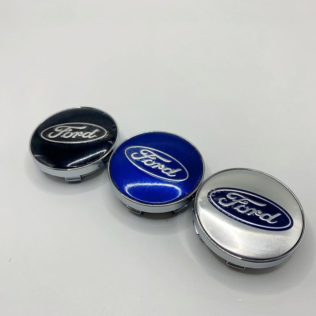 Ford 60mm Wheel Hub Center Caps - Custom Logo Cover