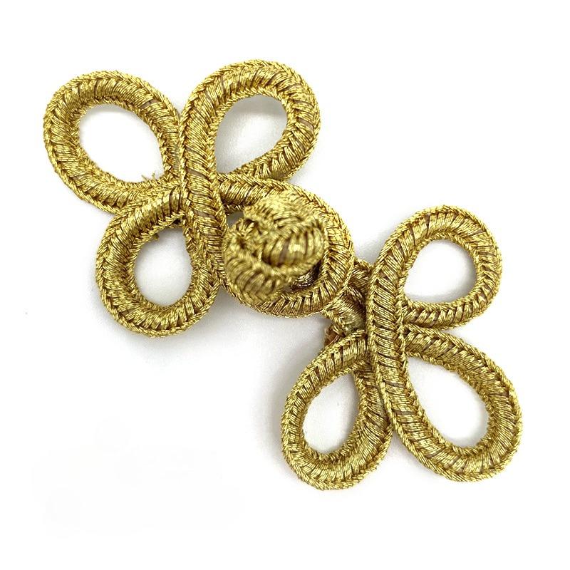 5 Pair Good Chinese Handmade Cheongsam Buttons Knot Fastener Closures DIY Sewing