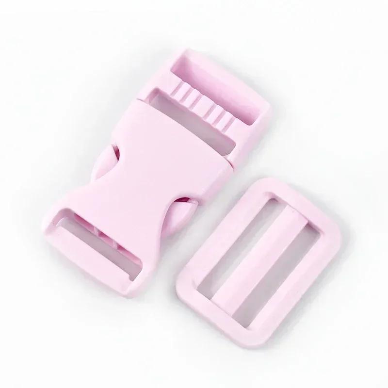5/10Sets Meetee 25/32/38mm Backpack Belt Buckles Plastic Release Clasp Tri-Glide Slider Ring Hook Safety Clip Buckle DIY Craft