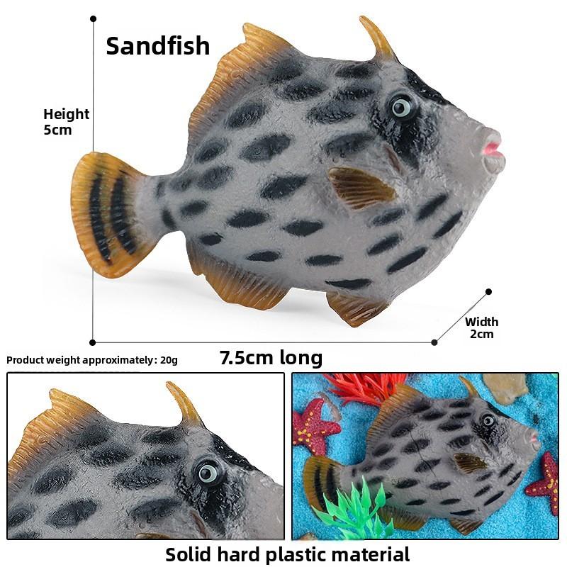 Marine Animal Fish Model Toy With Realistic Design For Aquarium Decor Enthusiasts