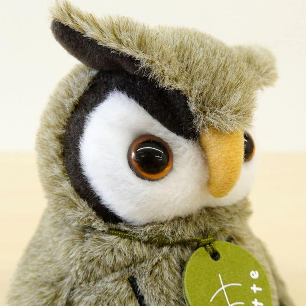 Sun Arrow Potte Plush Toy - Scops Owl K-8448