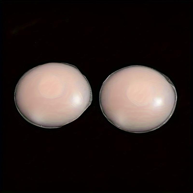 12PCS Reusable Silicone Ultra-thin and Seamless Anti-light Latex - Shoulder Strapless Invisible Sticky Pad, Suitable for Women's Underwear Accessories