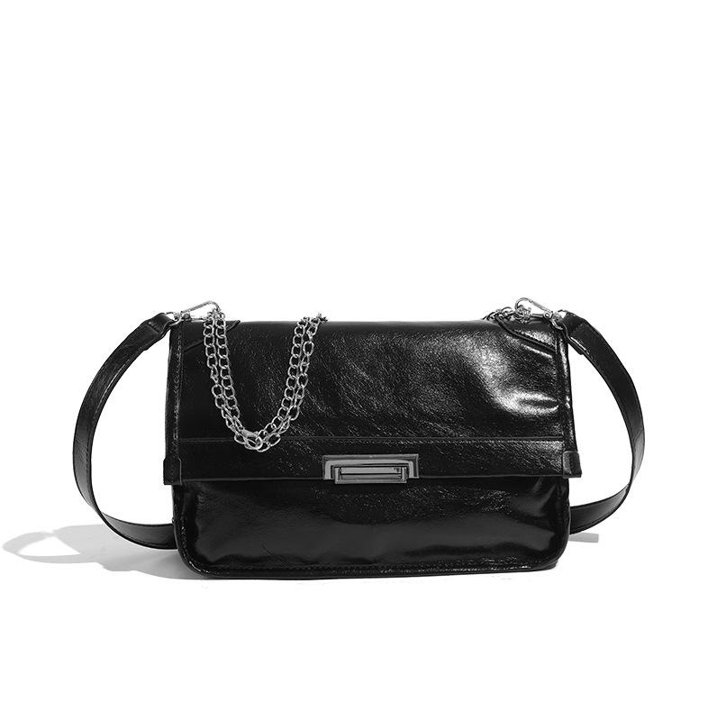 New Women's Bag Underarm Bag Trendy Cool Oblique Span Bag Versatile Fashion Chain Single Shoulder Oblique Span Bag Women