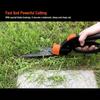 Swivel Garden Hand Pruners, 360 Degree Rotation Harden Stainless Steel Blade Lawn Scissors - Easy Edging, Extra Sharp Garden Hand Pruners