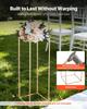 Wedding Flower Stand, 10PCS 80cm Column Flower Stand, Floral Stands with Hidden Screw, Rectangular Cubic Floral Display Rack for Wedding, Party,