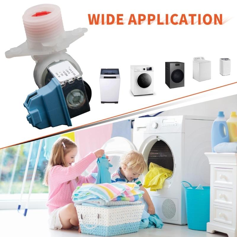 W10212598 Washing Machine Inlet Adapter for AP6017175 WPW10212598 PS11750470 Washer Water Inlet Solenoid Adapter Replacement