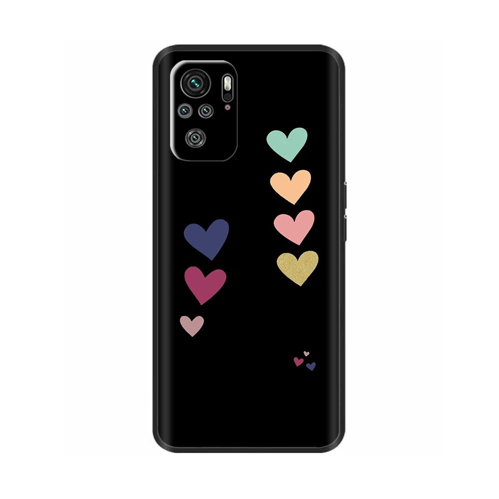Cute Case For Xiaomi Redmi Note 10 Note10 Pro Max Case Soft Phone Back Cover For Redmi Note 10s 10Pro Fundas TPU Bumper Coque