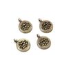 10pcs/lot Antique Chakra Charm Yoga OM Buddha Lotus Charm Pendants For Diy Jewelry Making Findings Bracelet Accessorie