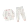 DAVE & BELLA Hello Kitty Girls' Thermal Pajama Set