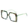 High Quality High End Designer Style Retro Edgy Punk Trendy Oversized Square Shaped Female For Both Male Sun Glasses