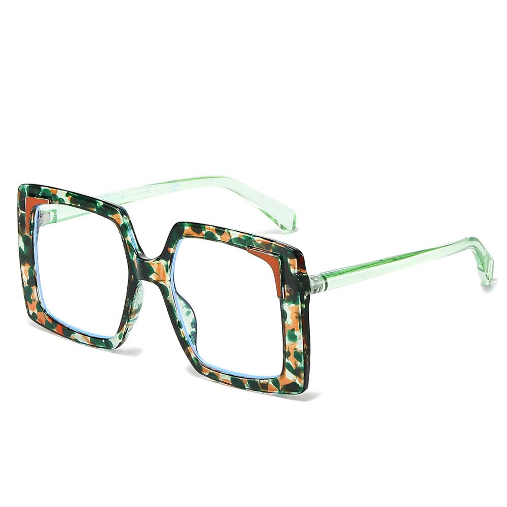 High Quality High End Designer Style Retro Edgy Punk Trendy Oversized Square Shaped Female For Both Male Sun Glasses