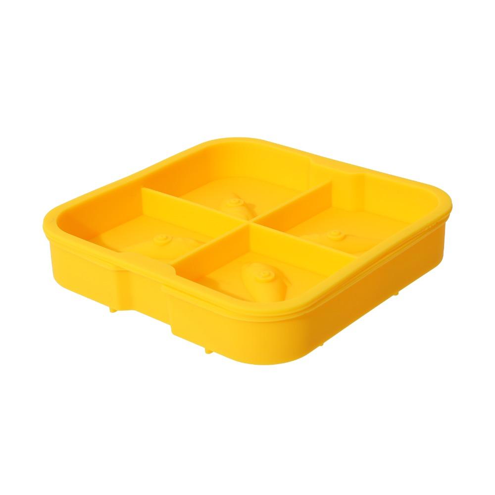 Stampo per Ghiaccio in Silicone a Forma di Squalo 4 Fori Facile da Sformare Stampo per Ghiaccioli Silicone per Uso Alimentare Novità Macchina per il Ghiaccio Accessori da Cucina