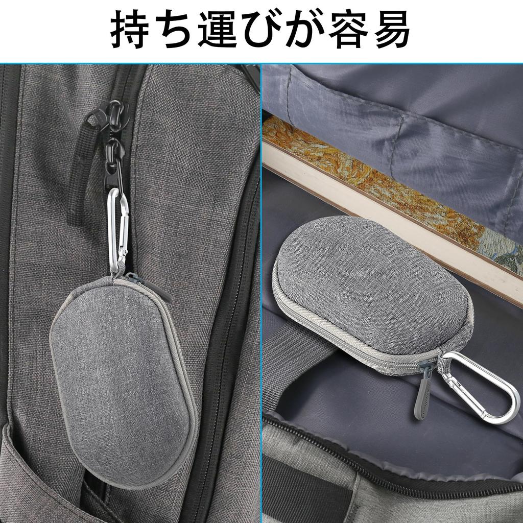 Gaming Mouse Carrying Case Aenllosi Gray Small Size Compatible with Multiple Models