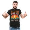 Funny Sloth Shirt Sloth Running Team Sport GYM Activity Funny Parody Pet Shirt Unisex T-Shirt