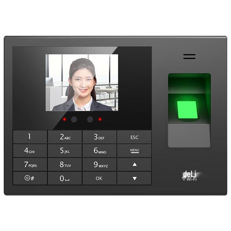 Deli Cloud Attendance Machine with Face & Fingerprint