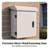 Weatherproof Wall-Mounted Electrical Enclosure Lockable Cabinet with