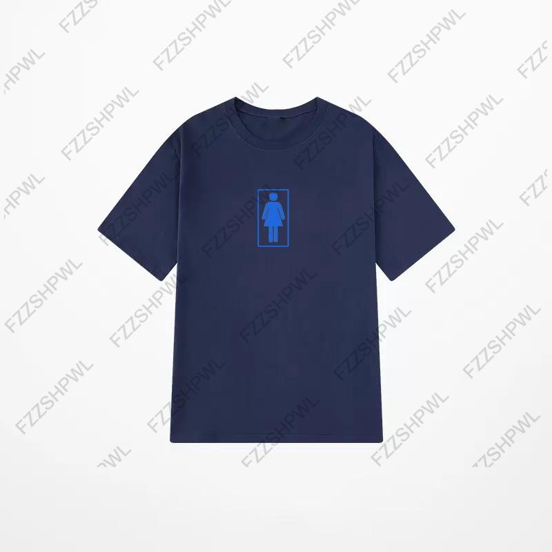 Summer Unique Y2K Cotton Tshirt Harajuku Graphic Print Punk Pure cotton Tee Retro Hip Hop Short Sleeve Tshirt Rock Gothic Top