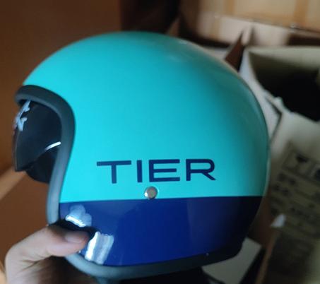 Three-quarters Retro Helmet Motorcycle Helmet Motorcycle Brigade Equipped with Cruise Pedal Motorcycle Helmet 3/4 Helmet Visor H